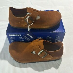 Birkenstock London BS Mink Regular Leather US 9
